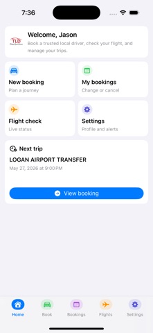 TLD Booking screenshot