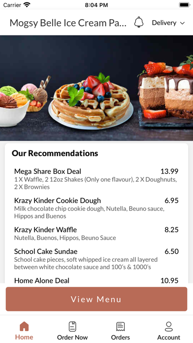 Mogsy Belle Ice Cream Parlour. Screenshot