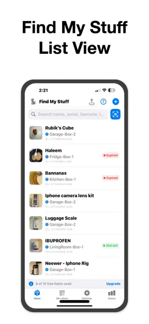 Find My Stuff - Item Locator screenshot 2
