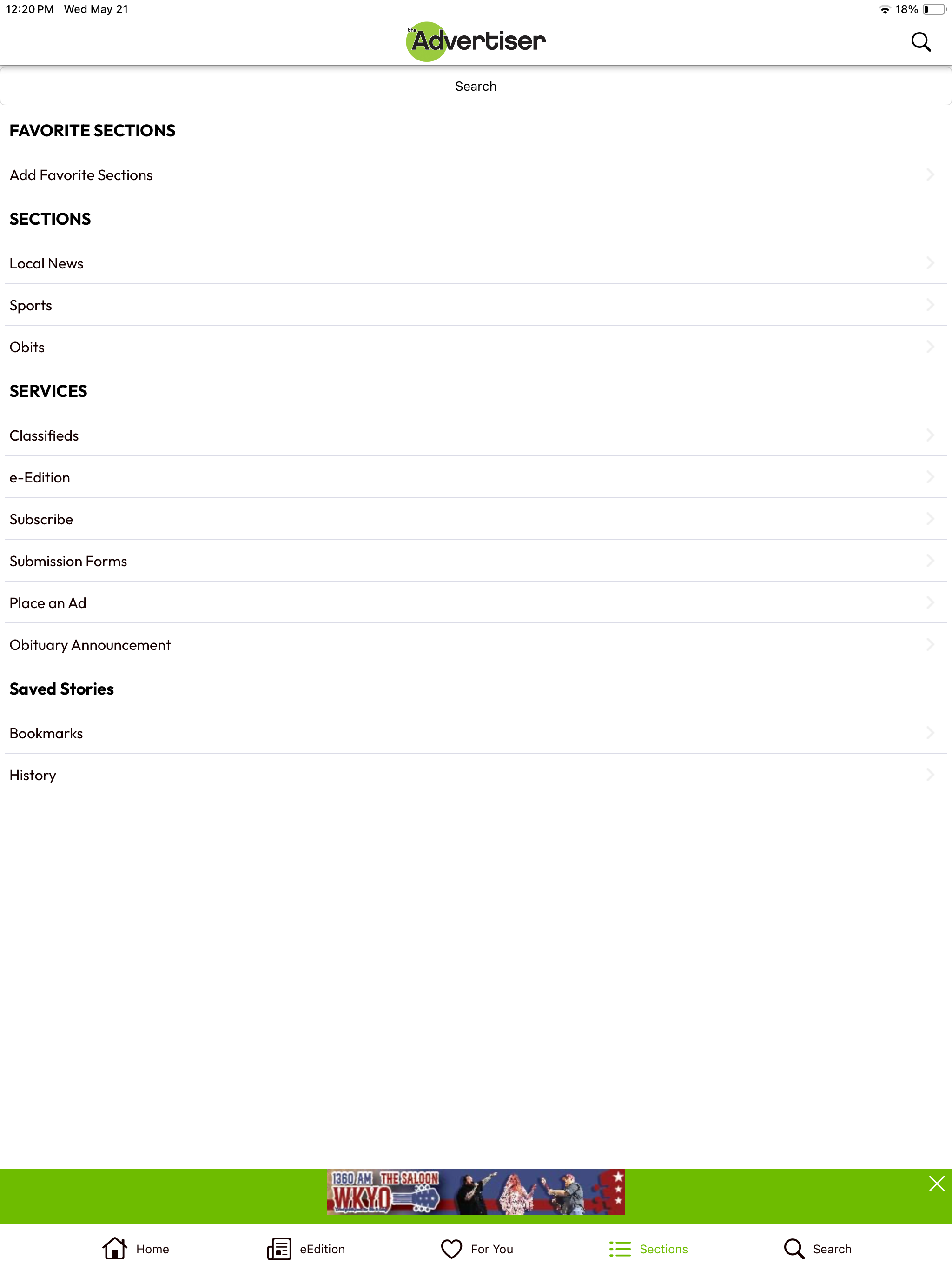 Tuscola County Advertiser screenshot 12