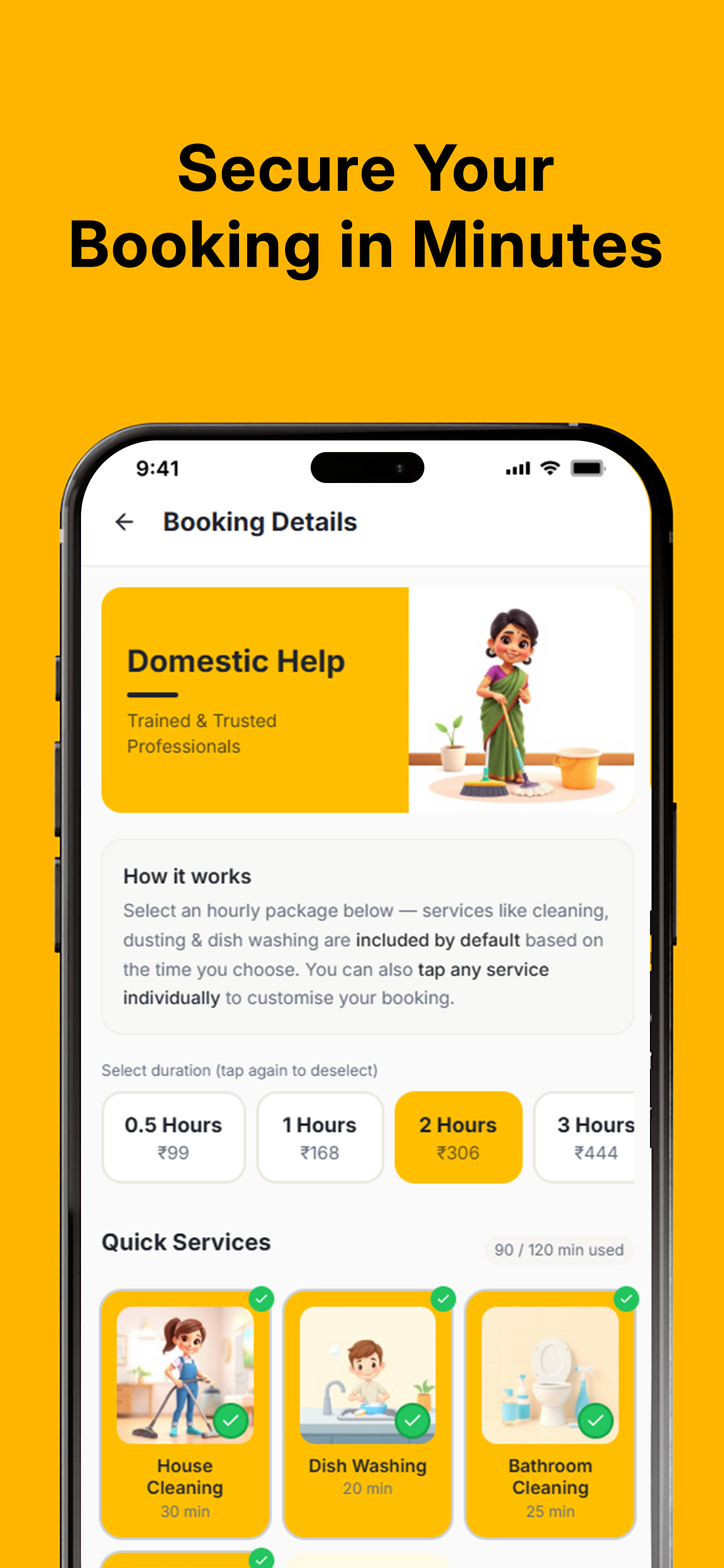 QuickGo – Book with Trust screenshot 3