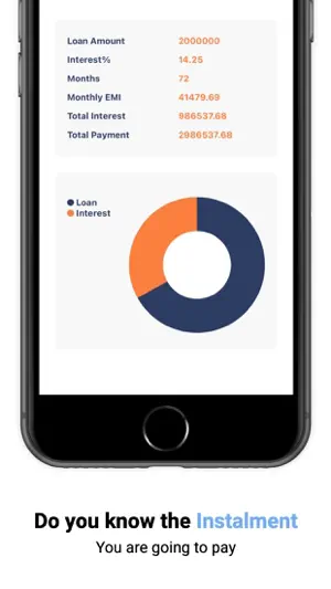 Loan Calculator — EMI Planner screenshot 3