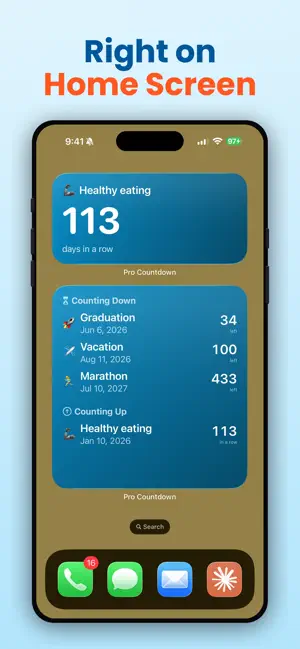 Pro Countdown screenshot 4