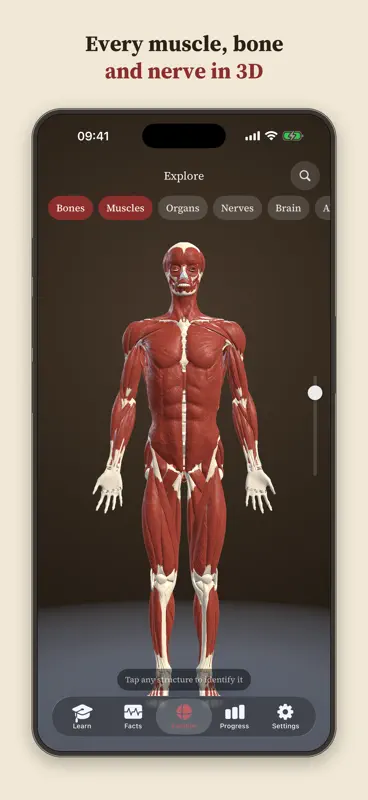 Anatomy Recall: 3D Human Body screenshot 1 of 6