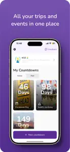 Holiday Countdowns screenshot #3 for iPhone
