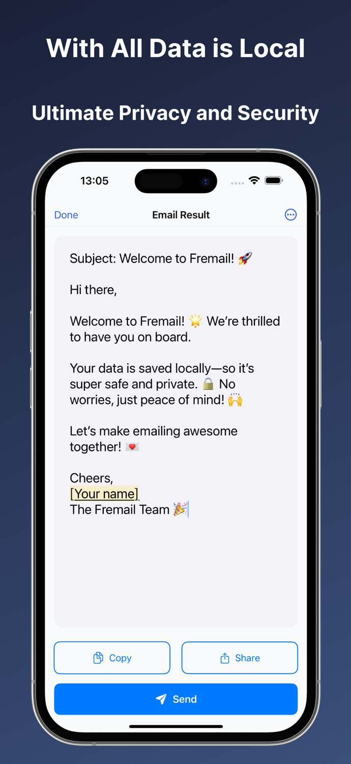 Fremail - AI Email Generator