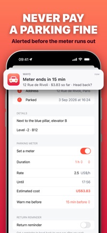 Wayo: Find My Car & Parking Screenshot 3 of 5