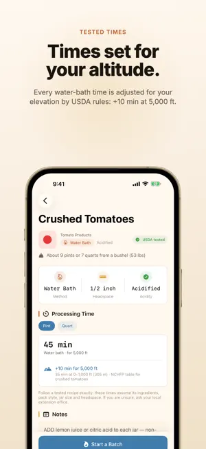 Canning & Pantry Log - Jarred screenshot 1