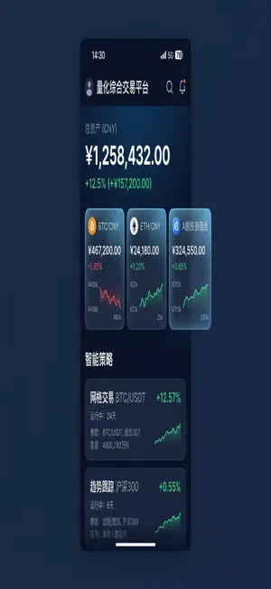 量化综合交易平台 screenshot 1