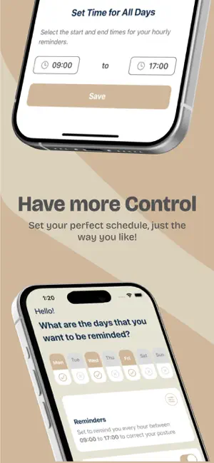 Posturely - Posture Reminder screenshot 4