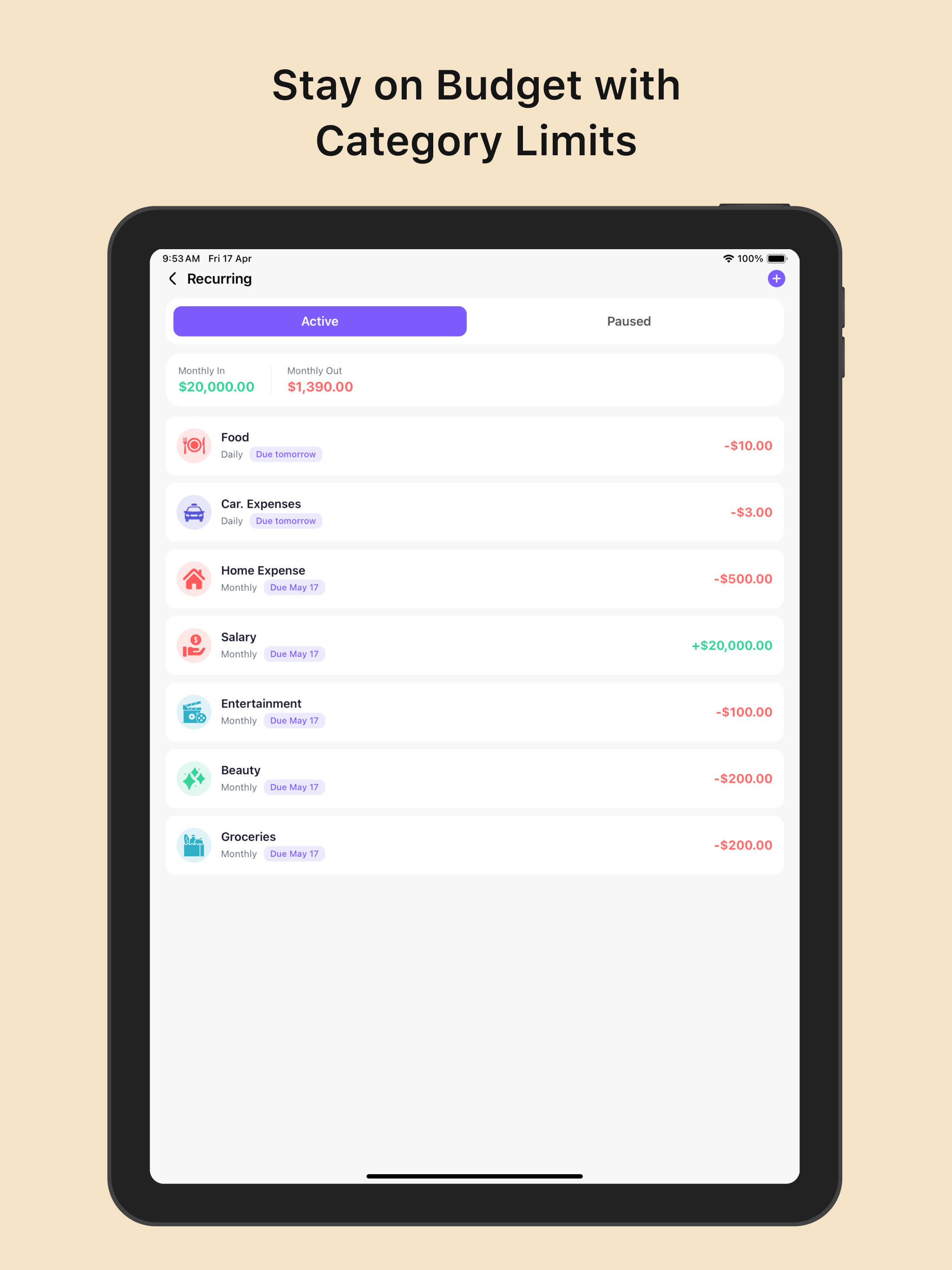 Budget planner-Expense tracker screenshot 9