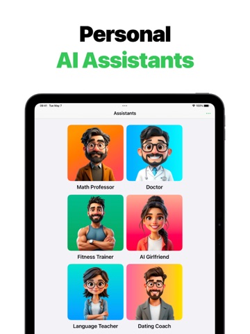 AI Chatbot Assistant: ChatASK iPad screenshot