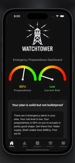 WATCHTOWER SURVIVAL PRO screenshot 1