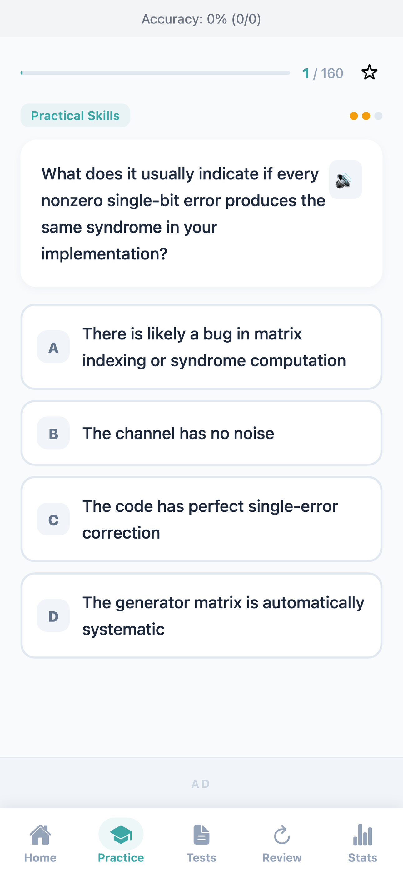 Error Correcting Codes screenshot 2