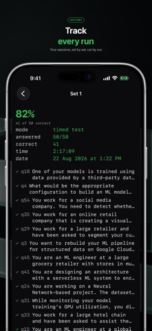GCP ML Engineer Prep 2026 Screenshot 9 of 10
