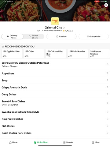 Oriental City Peterhead ipad screenshot 4
