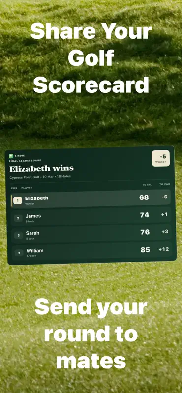 Birdie — Golf Scorecard screenshot 7 of 9