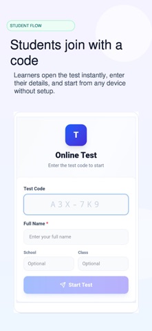 TestQues iPhone screenshot