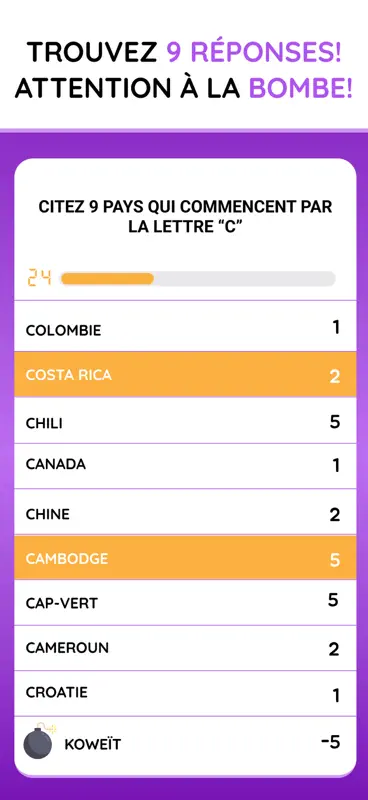 Devineuf: Jeu de Soirée Trivia screenshot 2 of 7