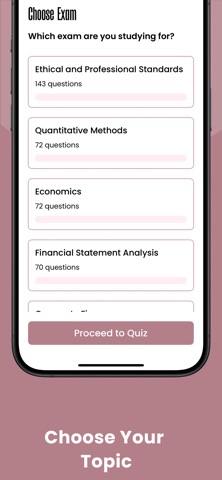 CFA Level 1 Exam Prep Test Screenshot 3 of 6