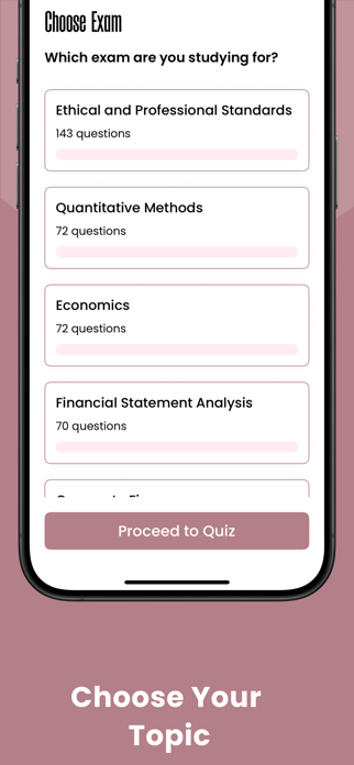 CFA Level 1 Exam Prep Test Screenshot 3 of 6