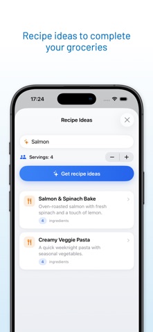 Screenshot of Baskio - Shopping Family List