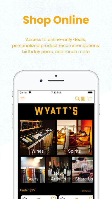 Wyatt's Wet Goods Screenshot