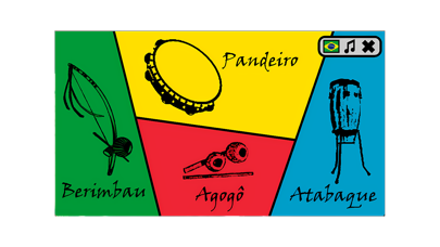 Capoeira Instruments & Lyrics Screenshot