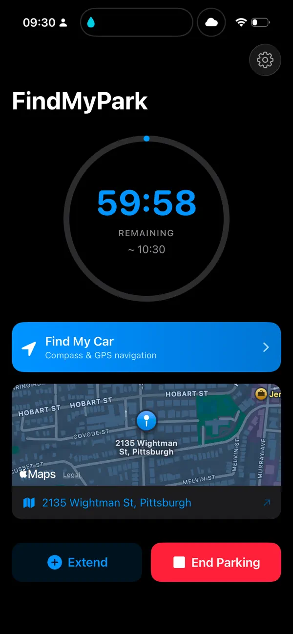 Screenshot #3 pour FindMyPark - Find My Car