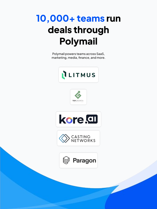 Polymail: Email Inbox Screenshot