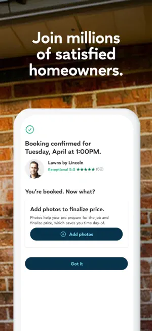 Thumbtack: Home Service Pros screenshot 7