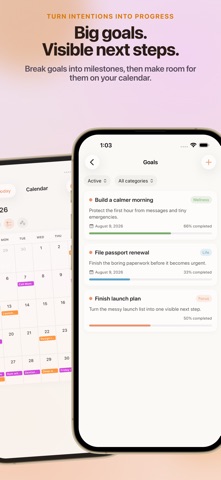 Alune: AI Daily ADHD Planner iPhone screenshot