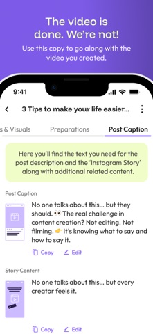 Zesta.ai – AI Script & Video iPhone screenshot