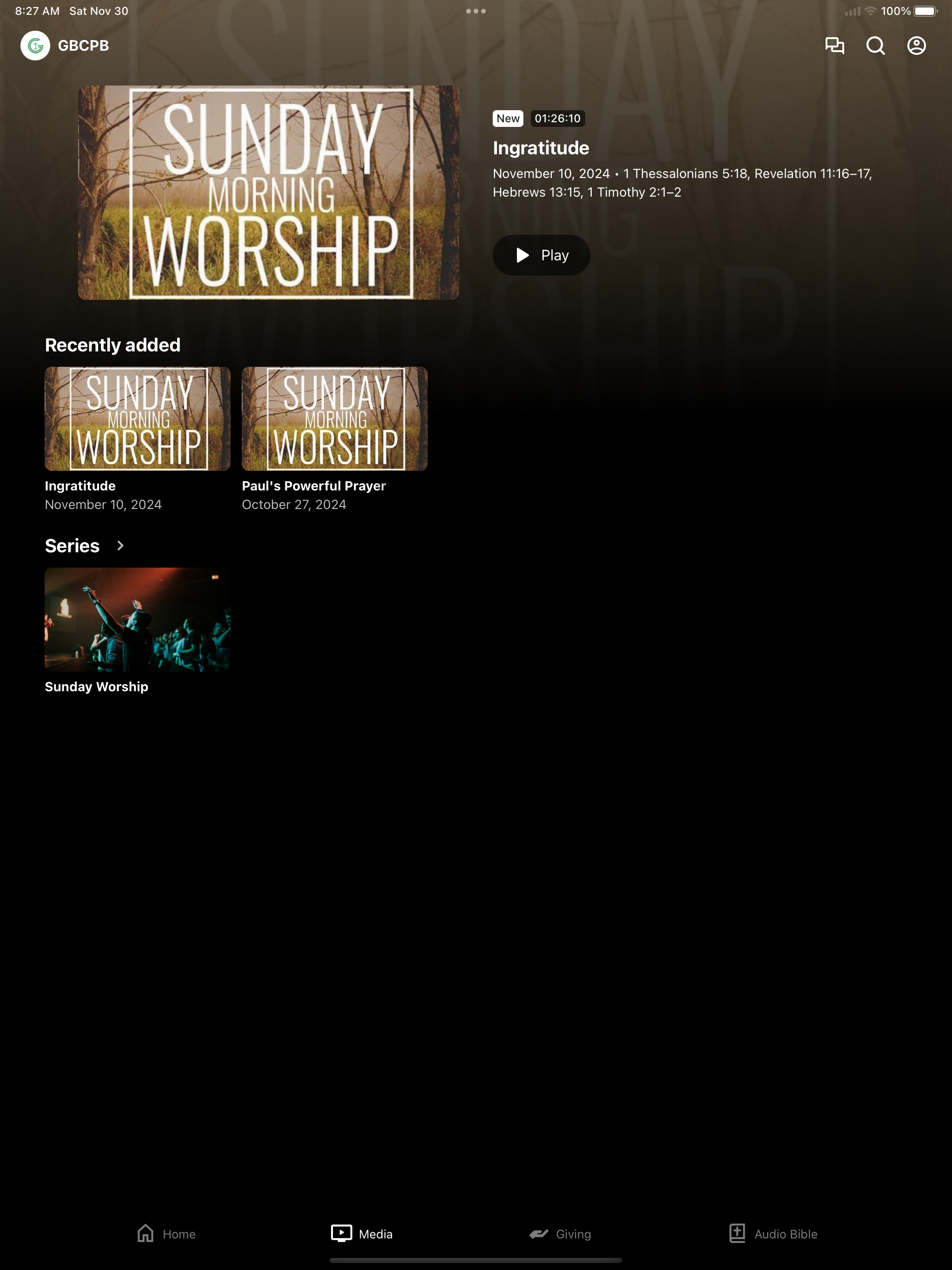 Grace Bible Palm Bay screenshot 5