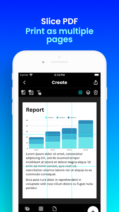 Docuslice - Poster Printing iPhone screenshot 3 - Graphics & Design app