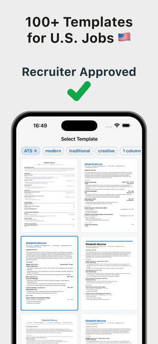 Resume Builder +Interview Prep Screenshot 2 of 9
