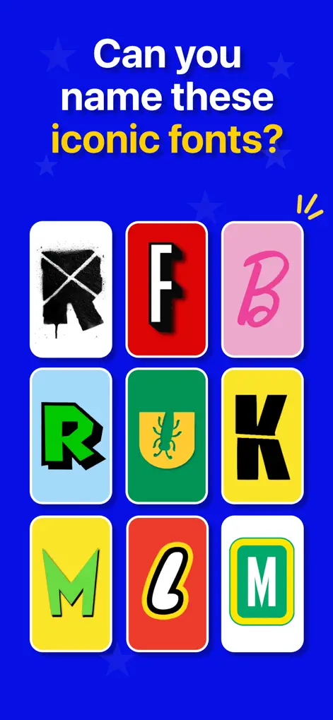 Font Quiz: Guess the Logo - Games App | MWM