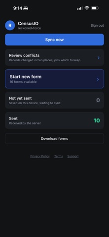 CensusIO screenshot