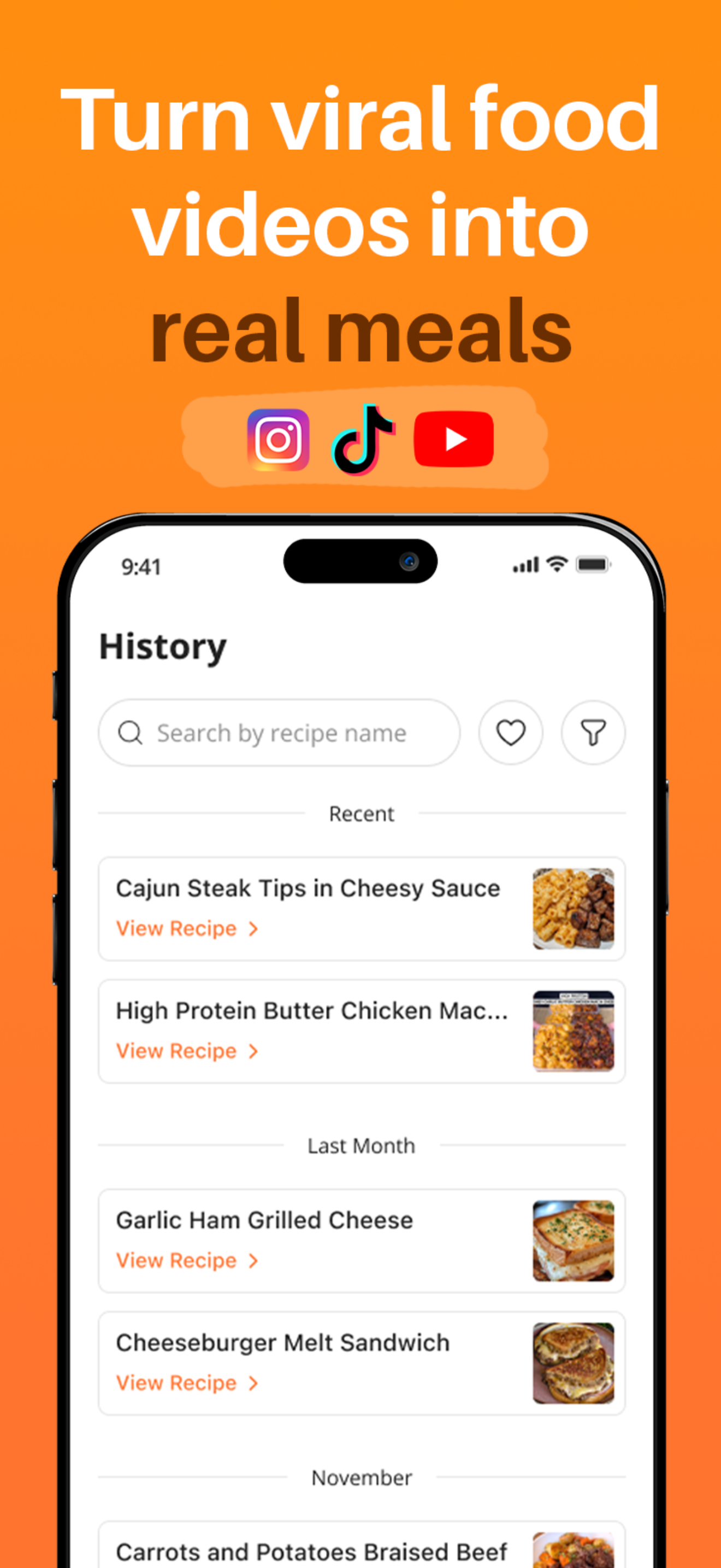 PhotoPlate - Recipe Generator