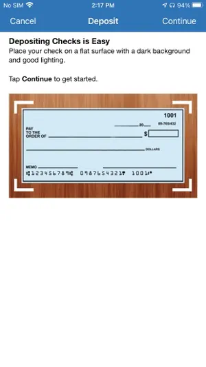 MCNB Banking screenshot 2
