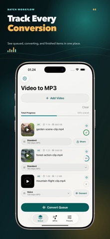 Video to MP3 Converter One Screenshot 2 of 4