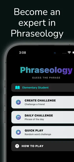 Phraseology screenshot 1