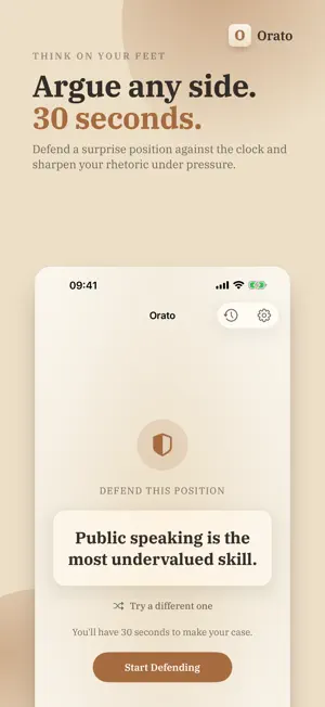 Orato — AI Speech Coach screenshot 2