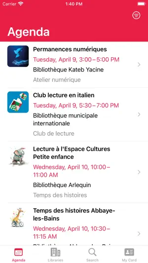 Grenoble Municipal Library screenshot 1