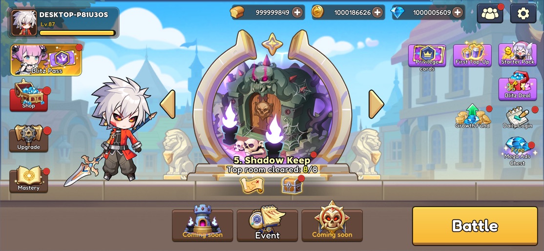 Hero Blitz: RPG Roguelike War screenshot 9