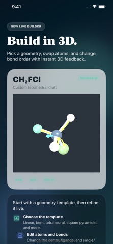 Molecule Geometry 3D Screenshot 2 of 8