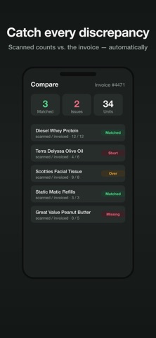 Match Scanner: Delivery Check screenshot