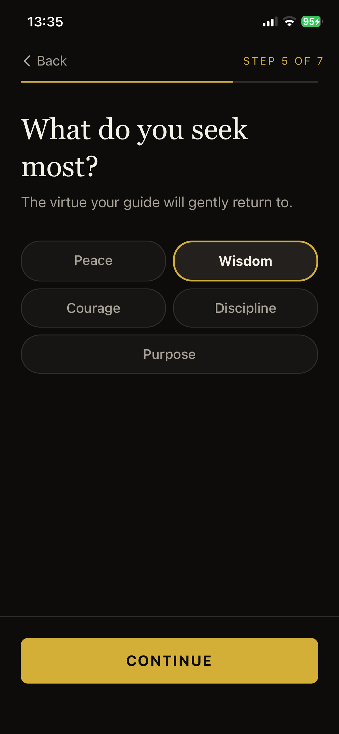 Virtue guide