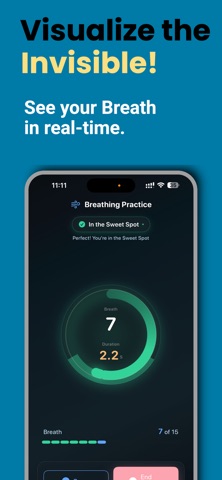Sada - Smart Breathing Tracker screenshot
