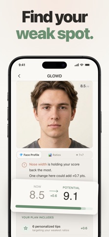 GLOWD: Face Score & Glow Up Screenshot 6 of 6
